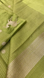 Premium Crepe Satin Silk Saree - Kanjeevaram Silk Mandir