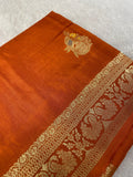 Premium Crepe Satin Silk Saree - Kanjeevaram Silk Mandir