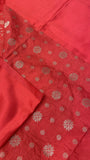 Premium Crepe Satin Silk Saree🍄 - Kanjeevaram Silk Mandir