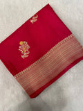 Premium Crepe Satin Silk Saree💗 - Kanjeevaram Silk Mandir