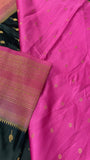 Premium crepe satin silk saree - Kanjeevaram Silk Mandir