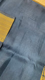 Premium Crepe Satin Silk Saree💙 - Kanjeevaram Silk Mandir