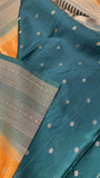 Premium crepe satin silk saree - Kanjeevaram Silk Mandir