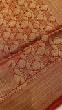 Premium Crepe Satin Silk Saree - Kanjeevaram Silk Mandir