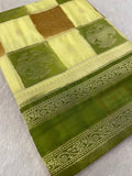 Premium crepe satin silk saree - Kanjeevaram Silk Mandir