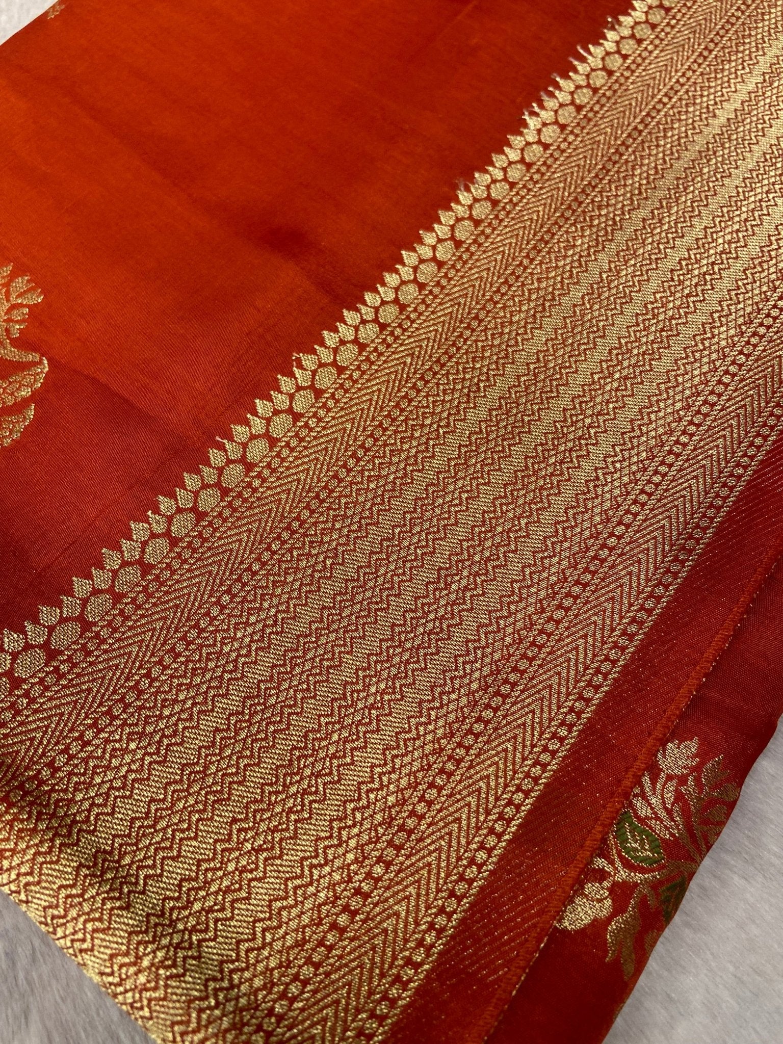Premium Crepe Satin Silk Saree - Kanjeevaram Silk Mandir