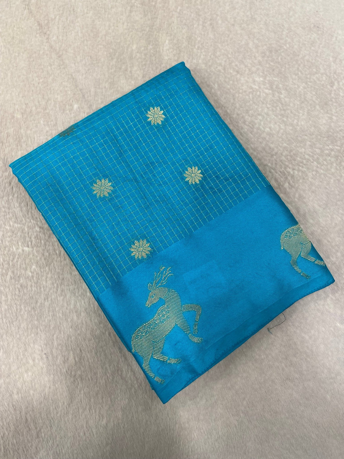 Premium Crepe Satin Silk Saree - Kanjeevaram Silk Mandir