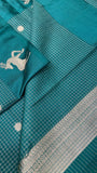Premium Crepe Satin Silk Saree - Kanjeevaram Silk Mandir