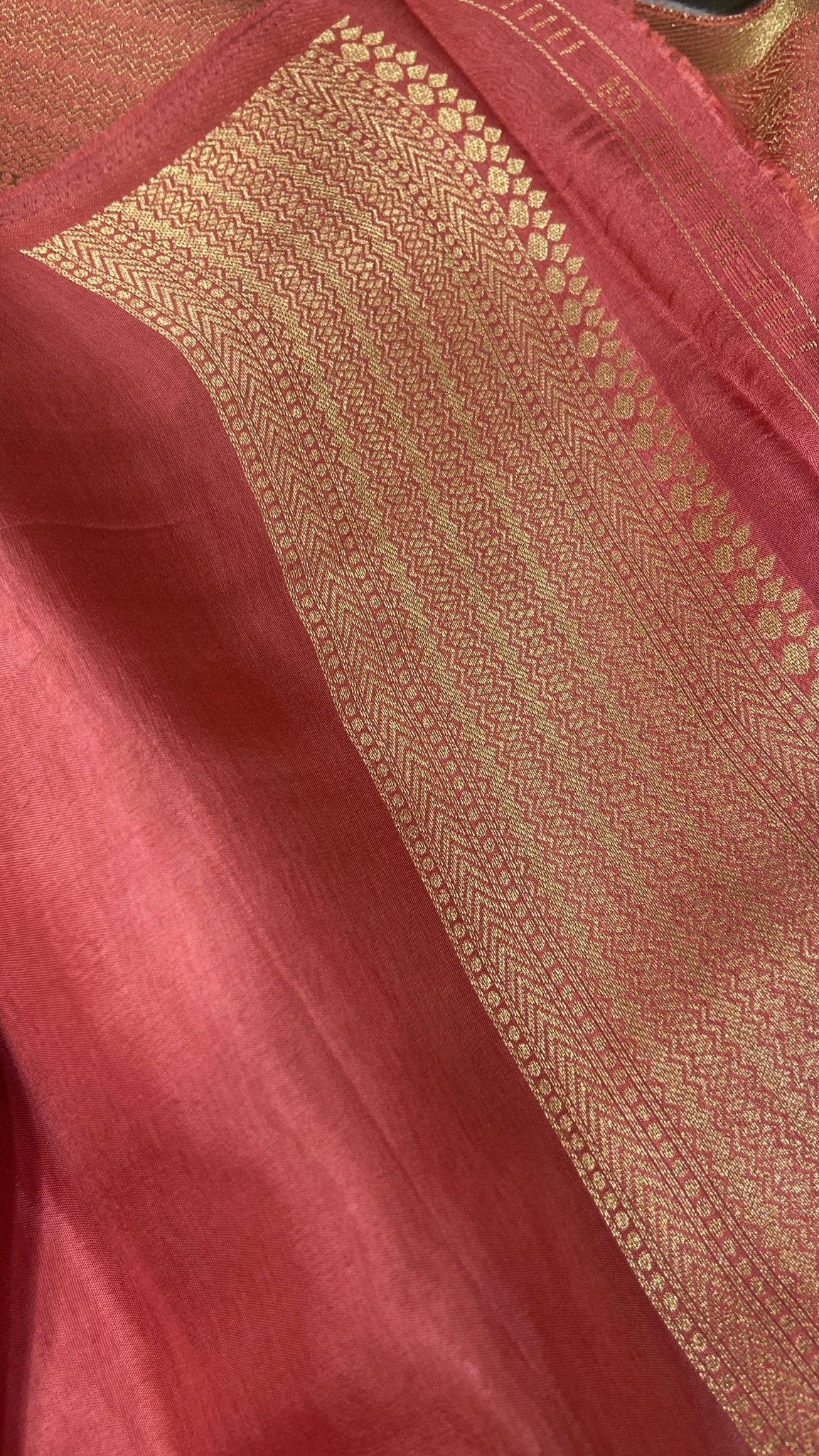 Premium Crepe Satin Silk Saree - Kanjeevaram Silk Mandir