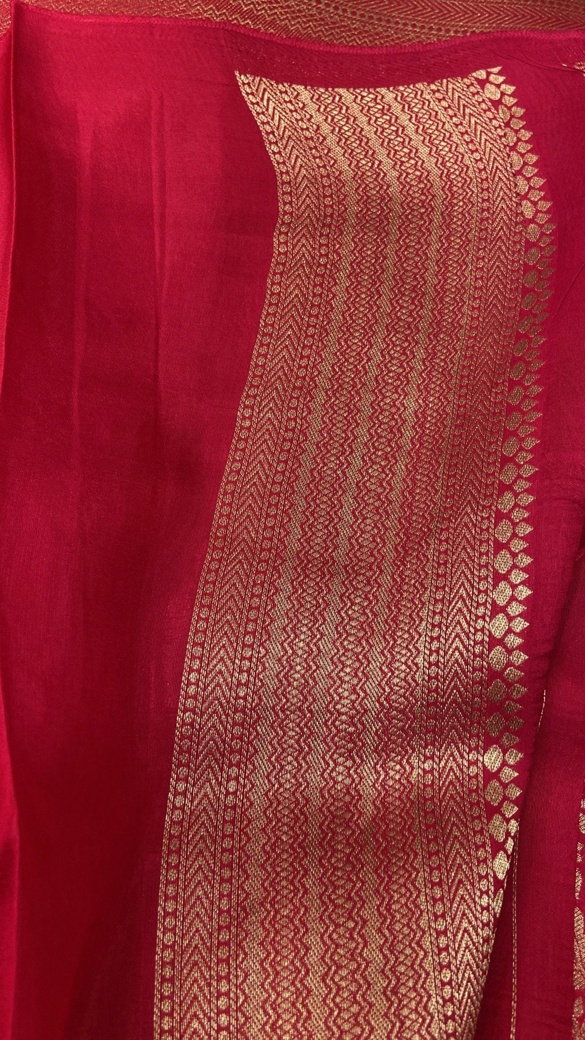 Premium Crepe Satin Silk Saree💗 - Kanjeevaram Silk Mandir