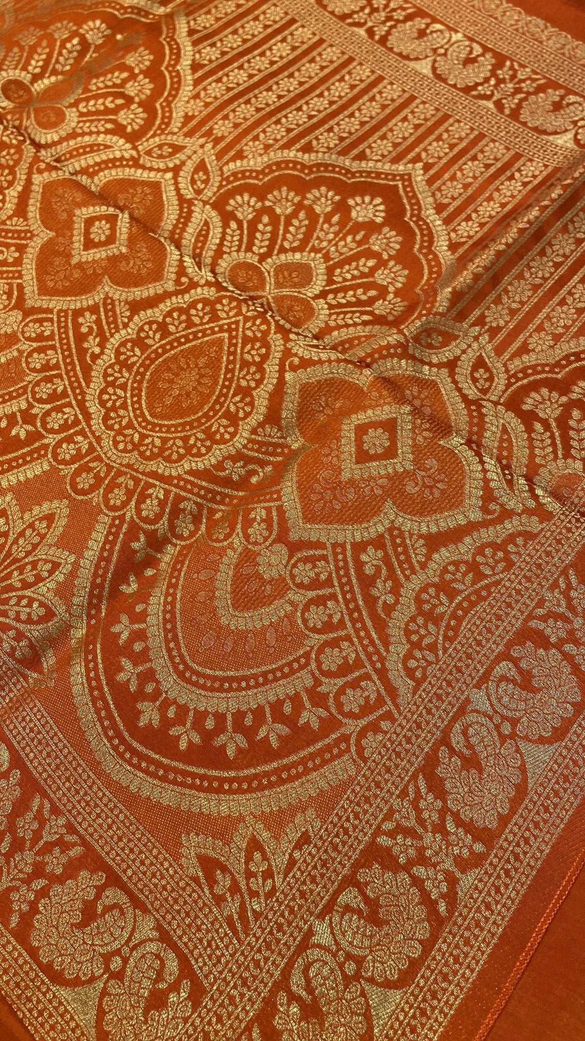 Premium Crepe Satin Silk Saree - Kanjeevaram Silk Mandir