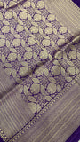 Premium Crepe Satin Silk Saree💜 - Kanjeevaram Silk Mandir