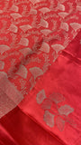 Premium Crepe Satin Silk Saree🍄 - Kanjeevaram Silk Mandir
