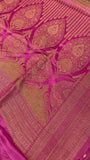 Premium crepe satin silk saree - Kanjeevaram Silk Mandir
