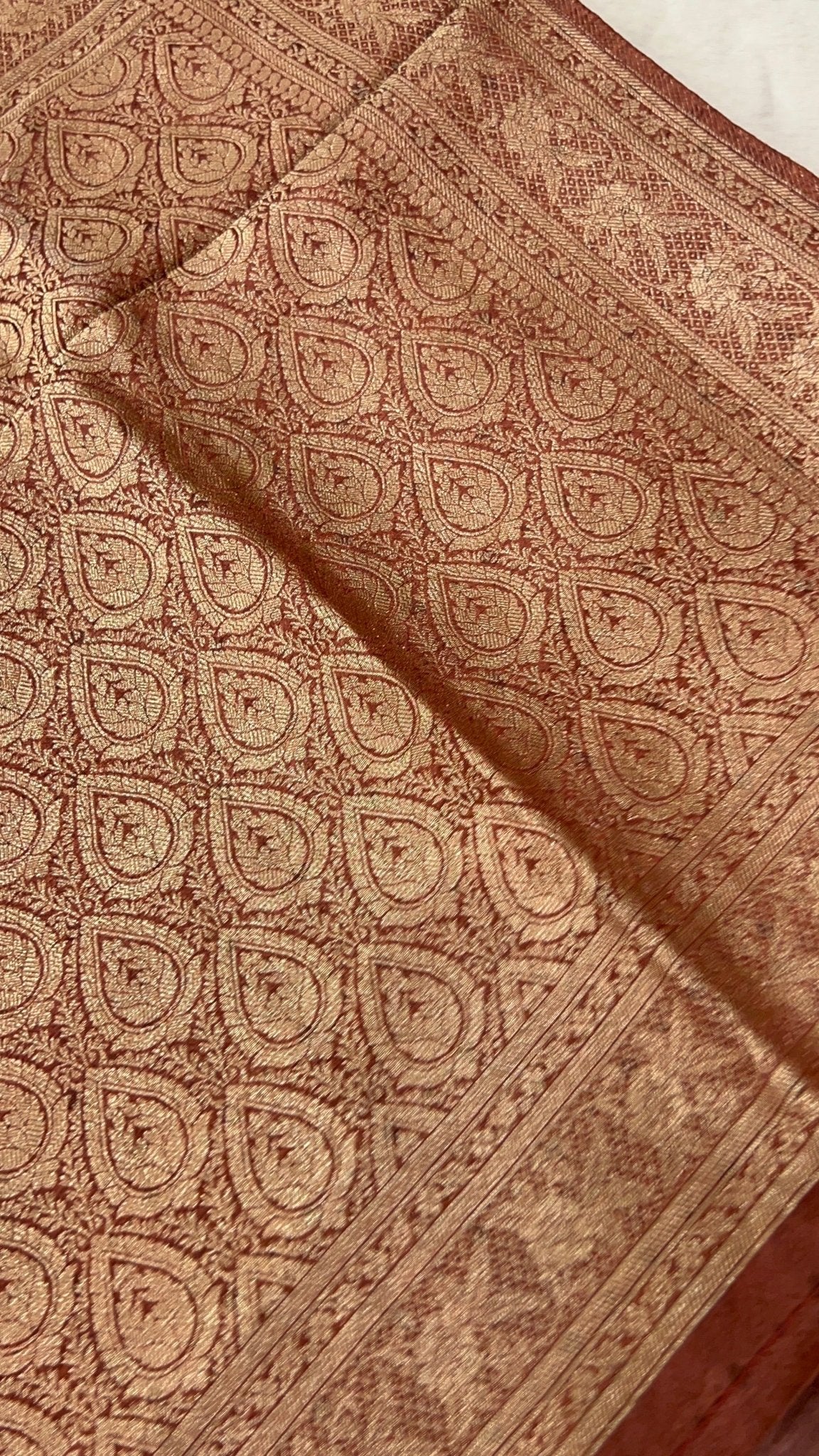 Premium Crepe Satin Silk Saree - Kanjeevaram Silk Mandir