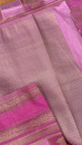 Premium crepe satin silk saree - Kanjeevaram Silk Mandir