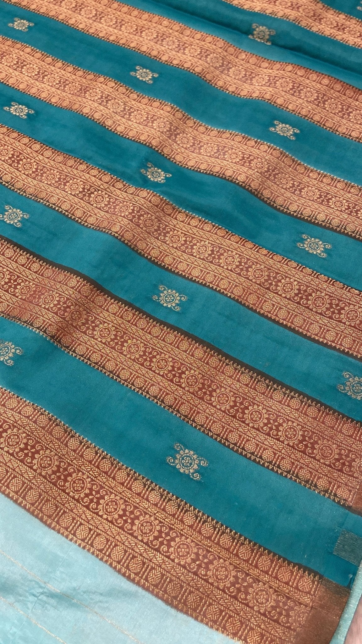 Premium Crepe Satin Silk Saree - Kanjeevaram Silk Mandir