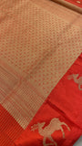 Premium Crepe Satin Silk Saree - Kanjeevaram Silk Mandir