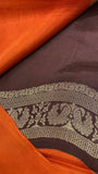 Premium Crepe Satin Silk Saree - Kanjeevaram Silk Mandir