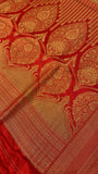 Premium crepe satin silk saree - Kanjeevaram Silk Mandir