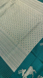 Premium Crepe Satin Silk Saree - Kanjeevaram Silk Mandir