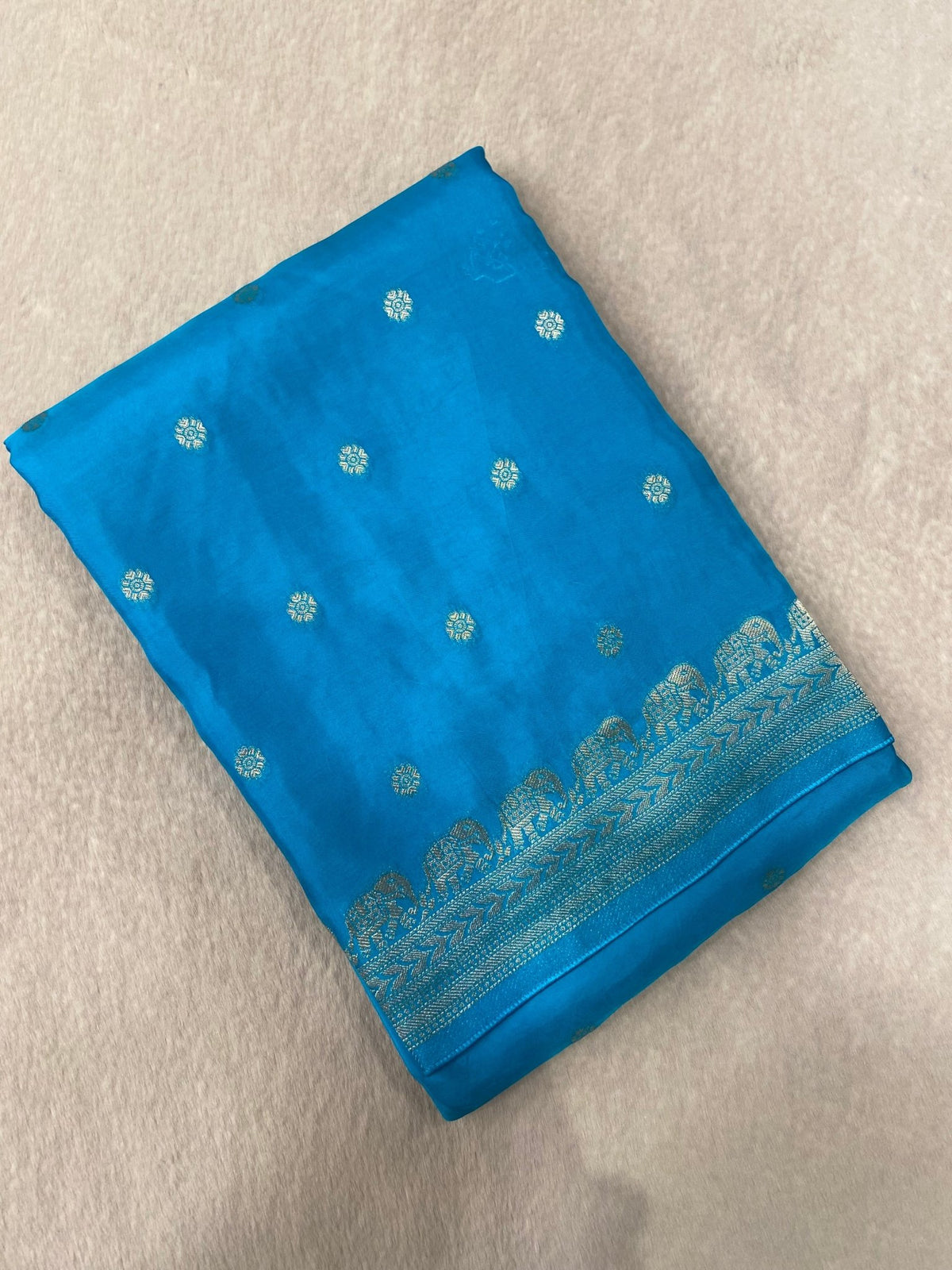 Premium Crepe Satin Silk Saree - Kanjeevaram Silk Mandir