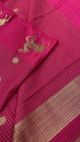 Premium Crepe Satin Silk Saree - Kanjeevaram Silk Mandir