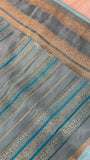 Premium crepe satin silk saree - Kanjeevaram Silk Mandir
