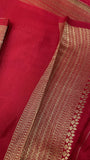 Premium Crepe Satin Silk Saree❤️ - Kanjeevaram Silk Mandir