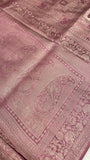 Premium Crepe Satin Silk Saree (light) - Kanjeevaram Silk Mandir