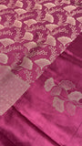 Premium Crepe Satin Silk Saree(Light) - Kanjeevaram Silk Mandir