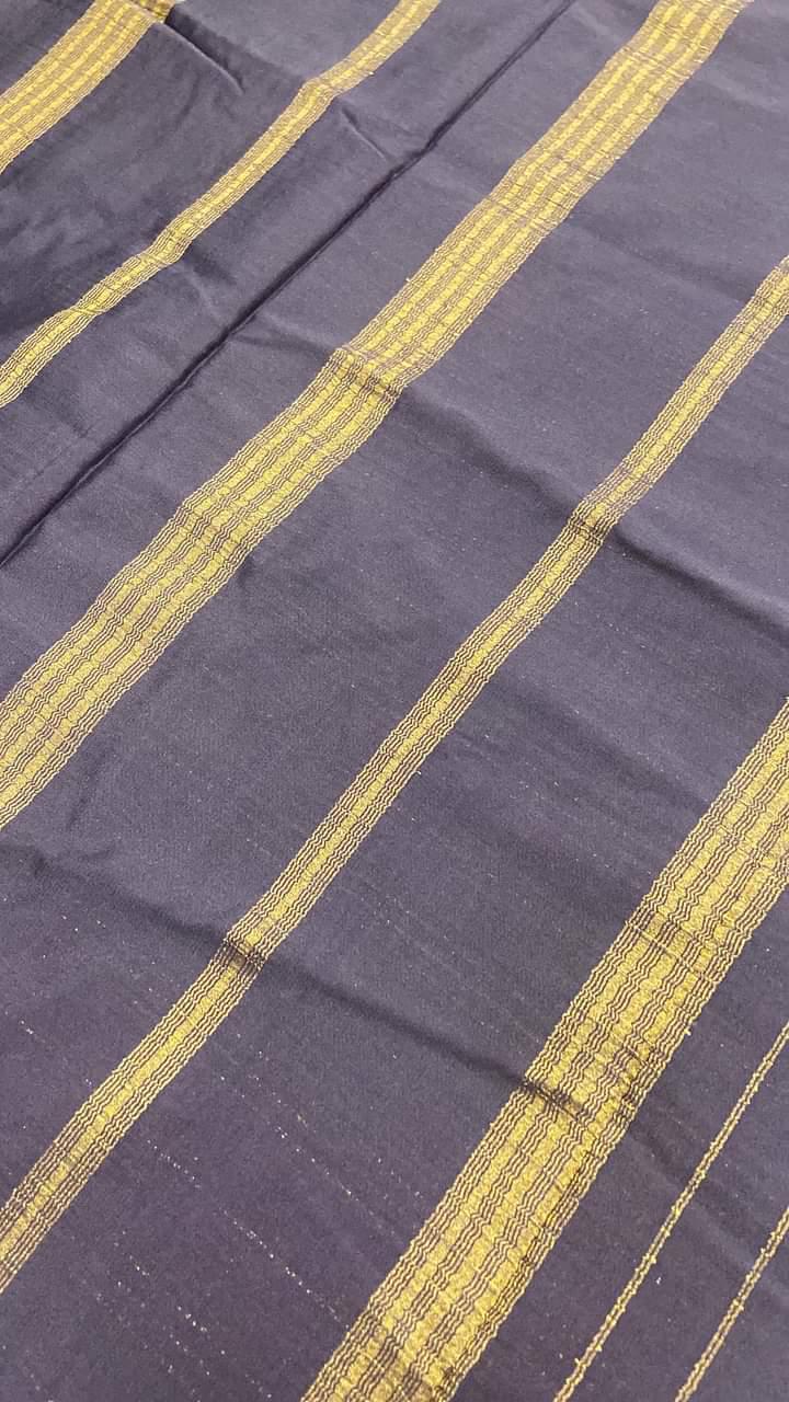Premium Crepe Semi Mysore Silk Saree - Kanjeevaram Silk Mandir