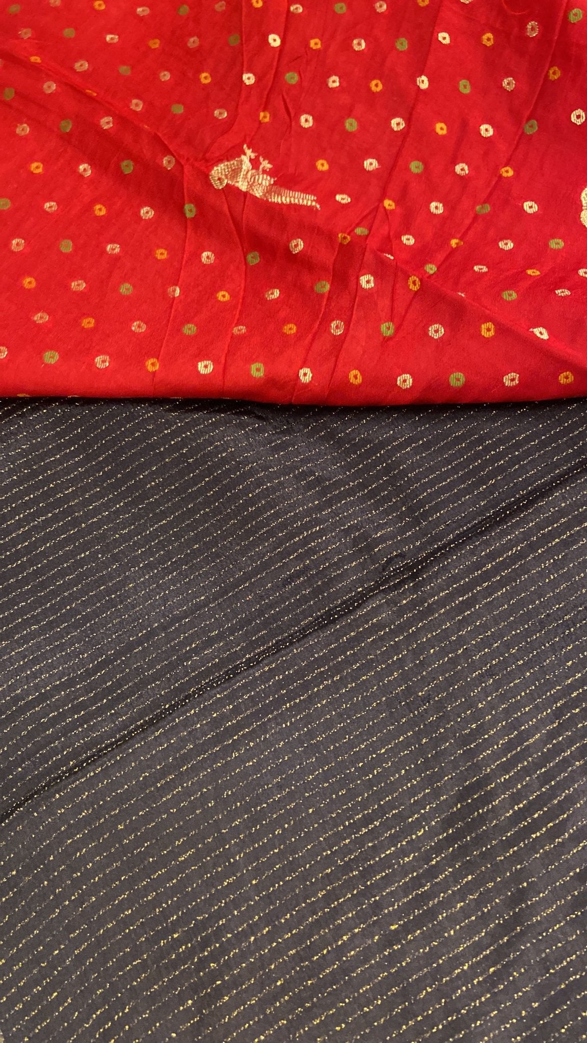 Premium crepe Semi Mysore Silk Saree - Kanjeevaram Silk Mandir