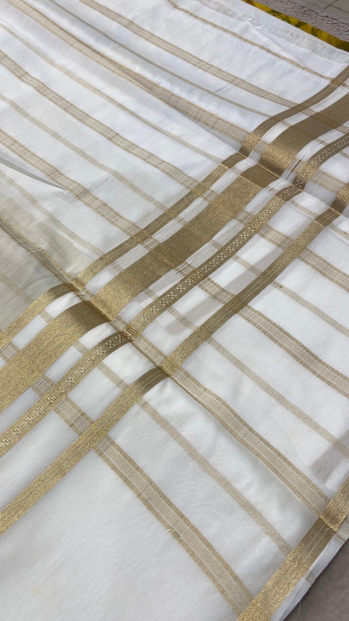 Premium Crepe Semi Mysore Silk Saree-801291 - Kanjeevaram Silk Mandir