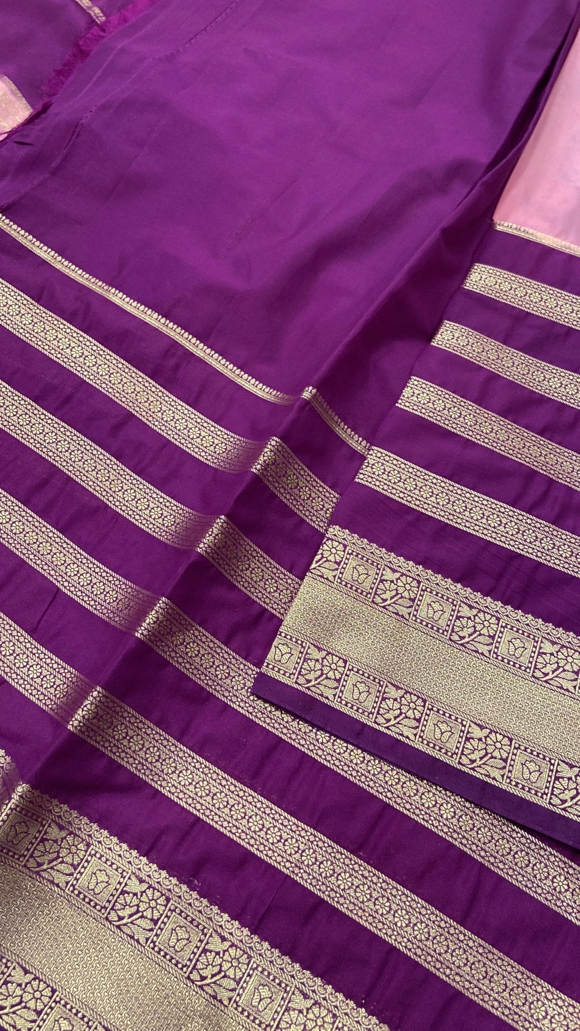 Premium Crepe Semi Mysore Silk Saree-801669 - Kanjeevaram Silk Mandir