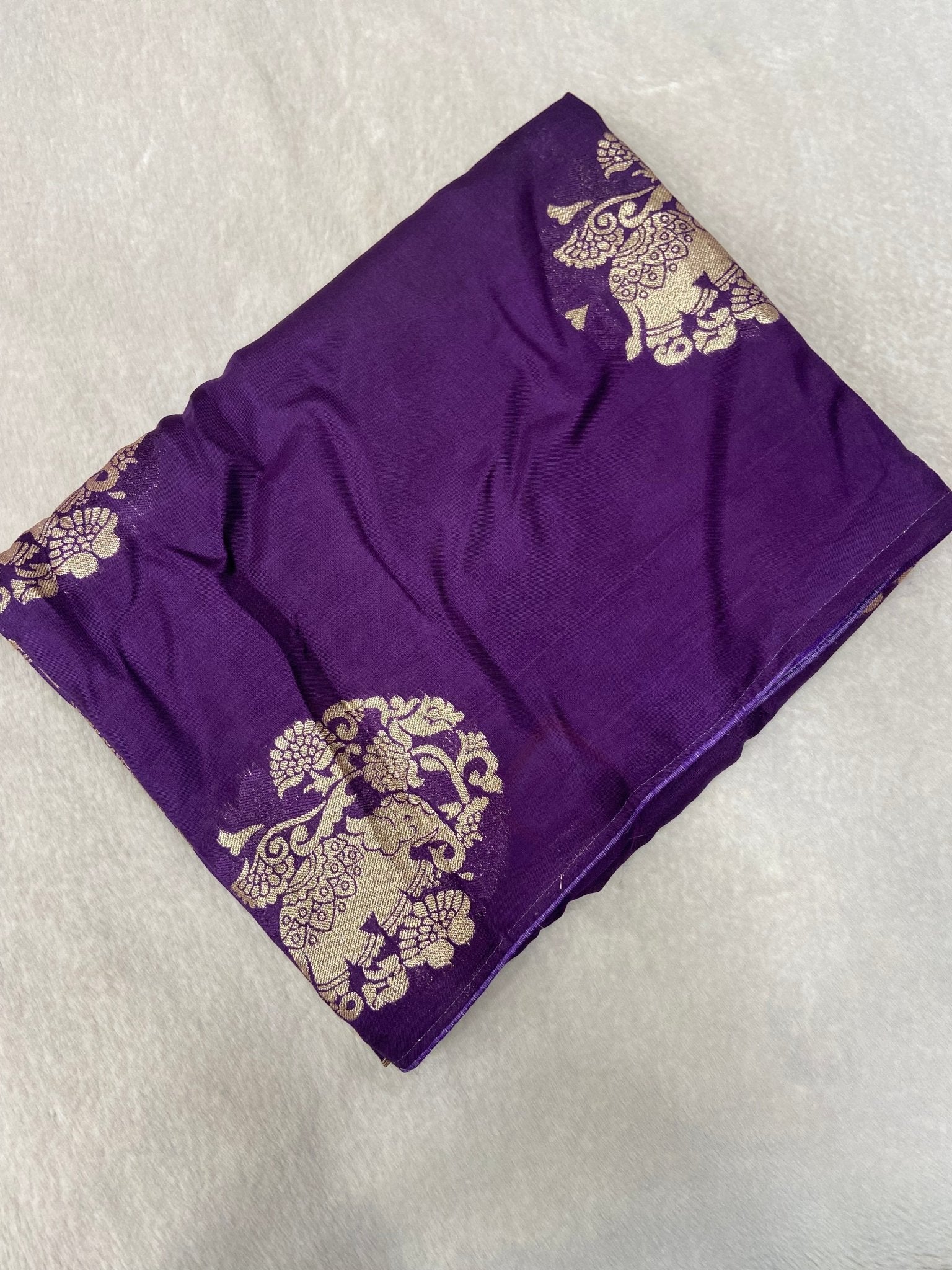 Premium Crepe Silk Saree - Kanjeevaram Silk Mandir