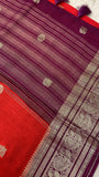 Premium Crepe Silk Saree - Kanjeevaram Silk Mandir