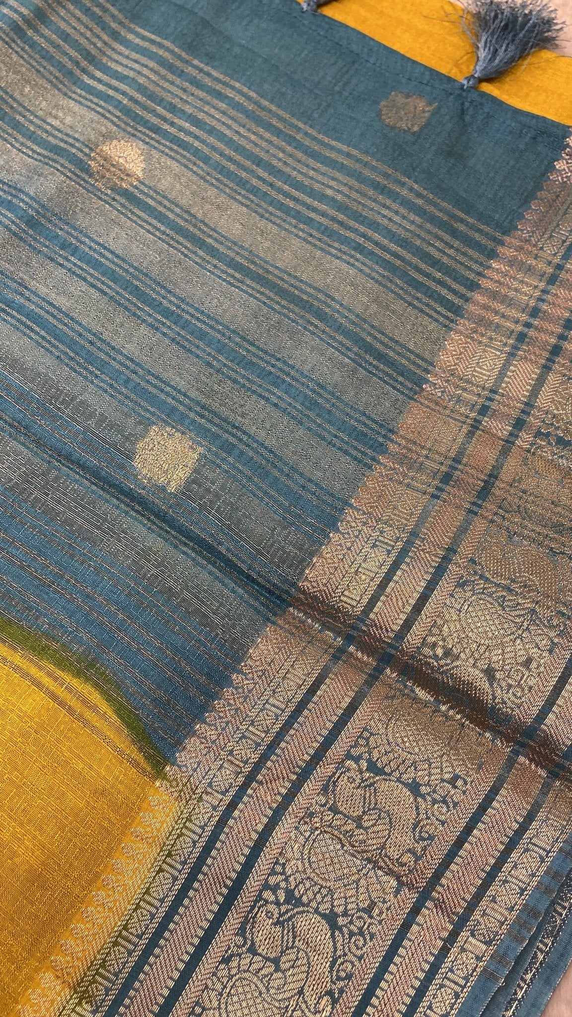 Premium Crepe Silk Saree - Kanjeevaram Silk Mandir