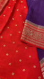 Premium Crepe Silk Saree - Kanjeevaram Silk Mandir
