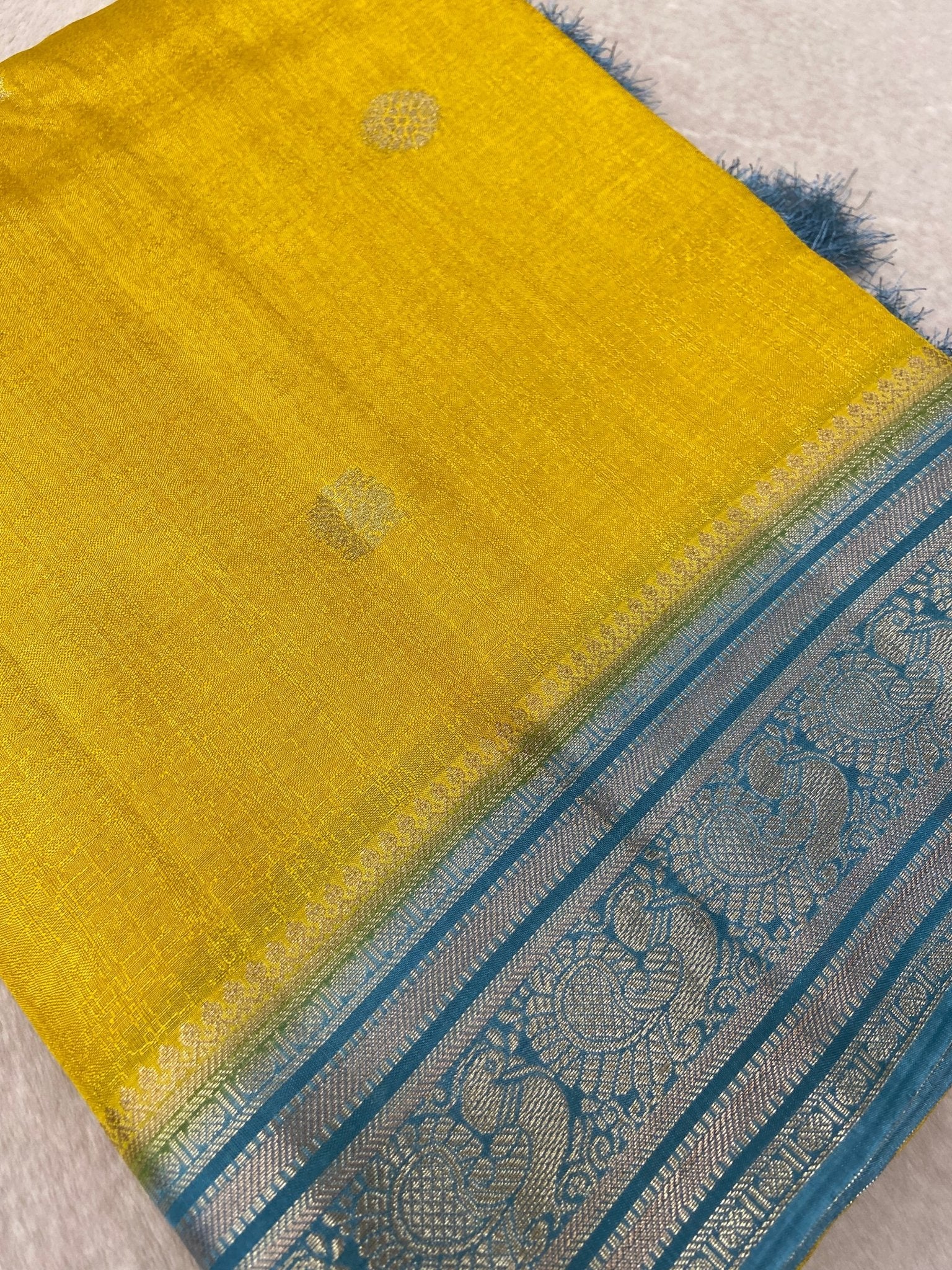 Premium Crepe Silk Saree - Kanjeevaram Silk Mandir