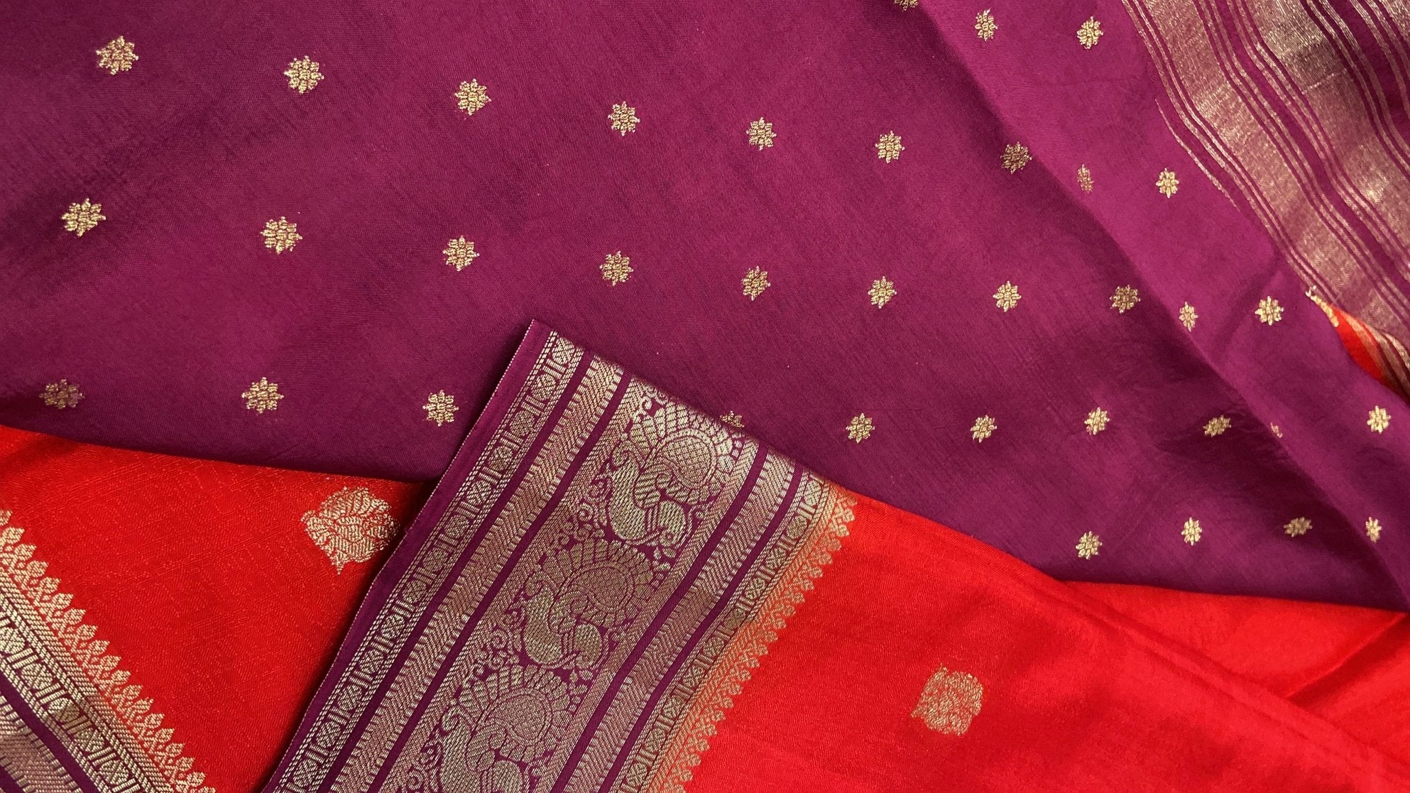 Premium Crepe Silk Saree - Kanjeevaram Silk Mandir