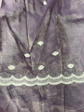 Premium Crush Organza Saree - Kanjeevaram Silk Mandir