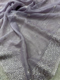 Premium Crush Organza Saree 💜 - Kanjeevaram Silk Mandir