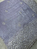 Premium Crush Organza Saree 💜 - Kanjeevaram Silk Mandir