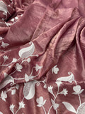 Premium Crush Organza Saree - Kanjeevaram Silk Mandir