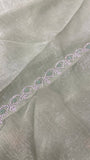Premium Crush Organza Saree💚 - Kanjeevaram Silk Mandir