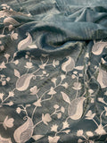 Premium Crush Organza Saree - Kanjeevaram Silk Mandir