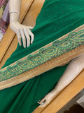Premium Crush Organza Saree - Kanjeevaram Silk Mandir