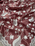 Premium Crush Organza Saree - Kanjeevaram Silk Mandir