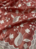 Premium Crush Organza Saree (Light) - Kanjeevaram Silk Mandir